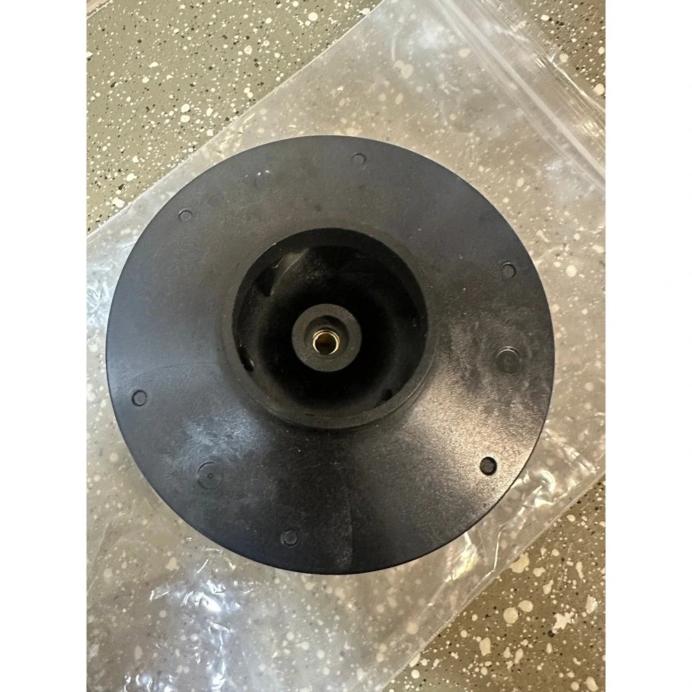 Swimming Pool Spa Pump Impeller 073129 Black Brass‎ Threaded Center NEW